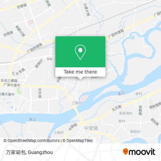 万家箱包 map