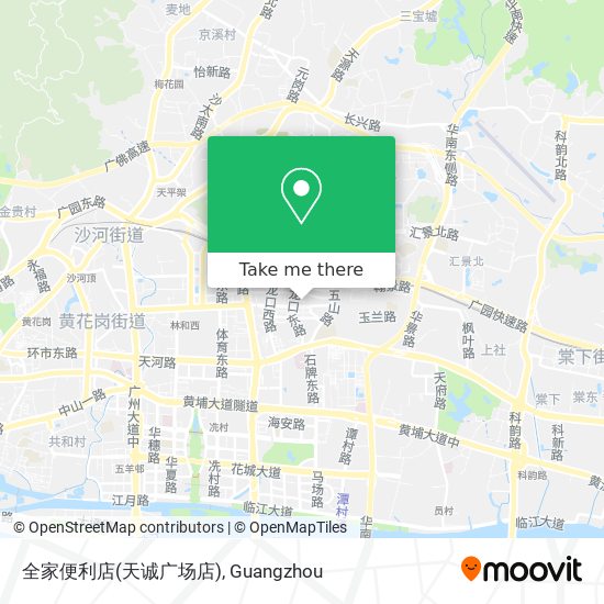 全家便利店(天诚广场店) map