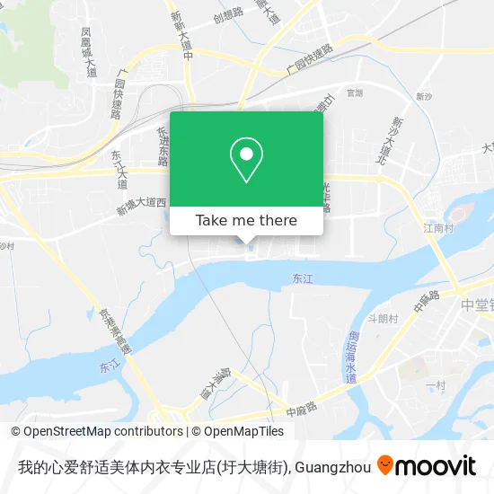 我的心爱舒适美体内衣专业店(圩大塘街) map