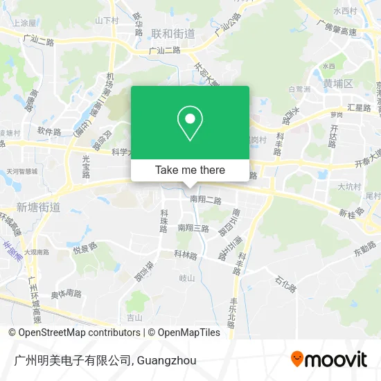 广州明美电子有限公司 map