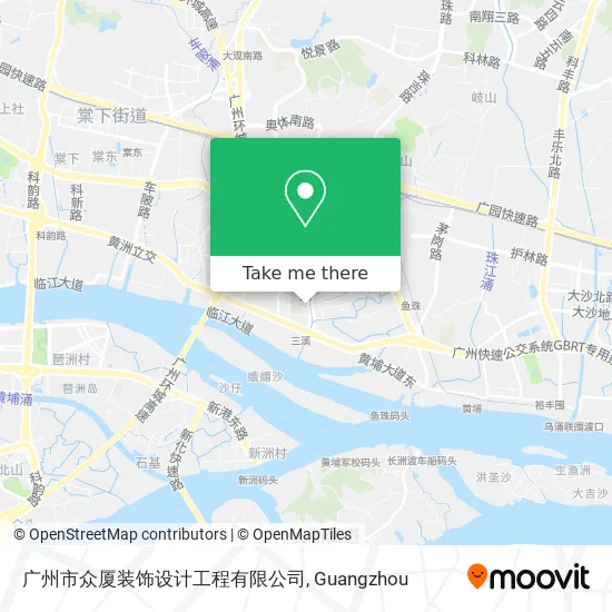 广州市众厦装饰设计工程有限公司 map