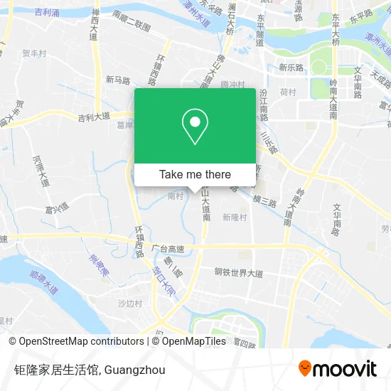 钜隆家居生活馆 map