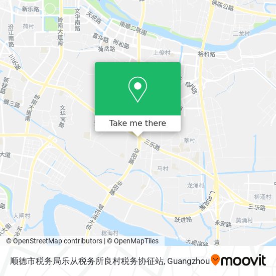 顺德市税务局乐从税务所良村税务协征站 map