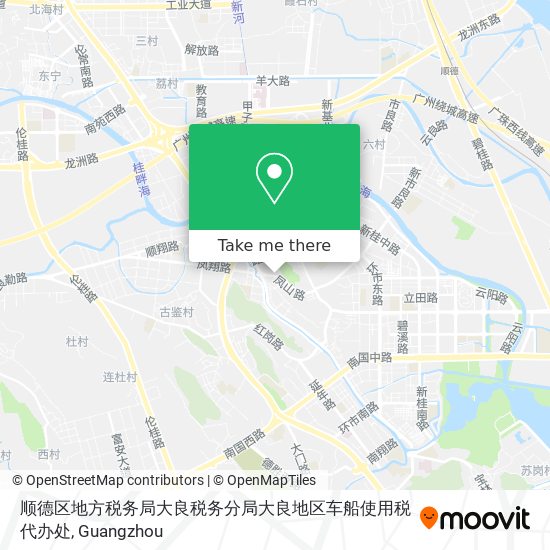 顺德区地方税务局大良税务分局大良地区车船使用税代办处 map