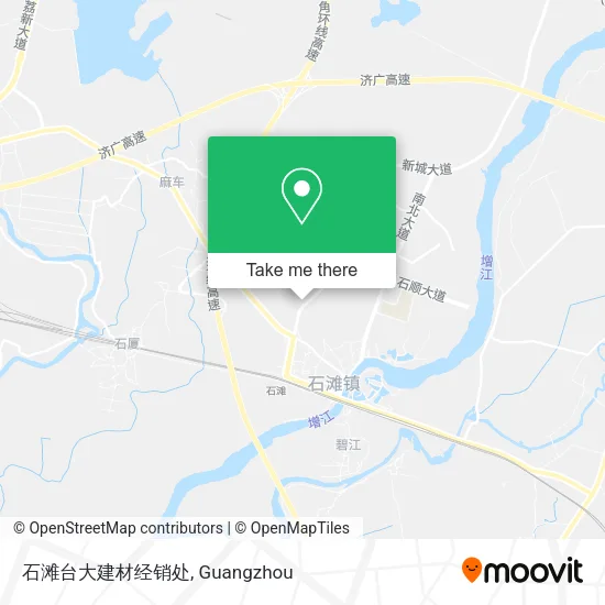石滩台大建材经销处 map