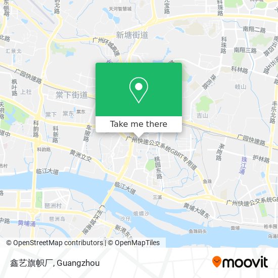 鑫艺旗帜厂 map