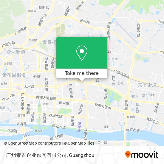广州泰古企业顾问有限公司 map