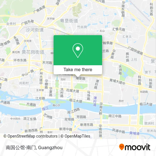 南国公馆-南门 map