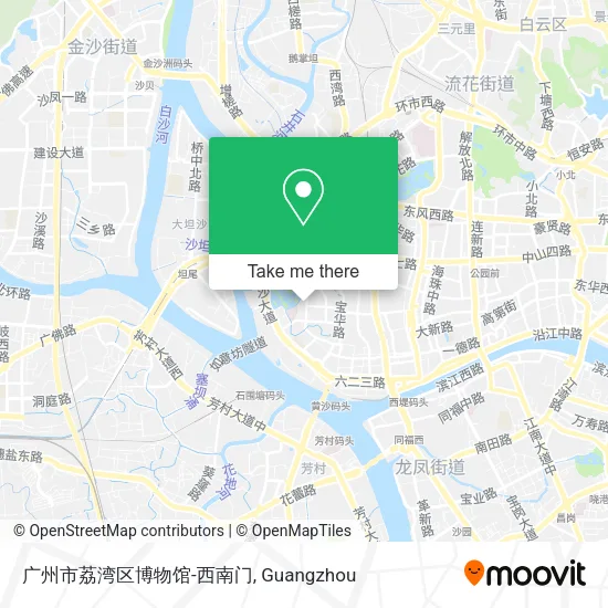 广州市荔湾区博物馆-西南门 map
