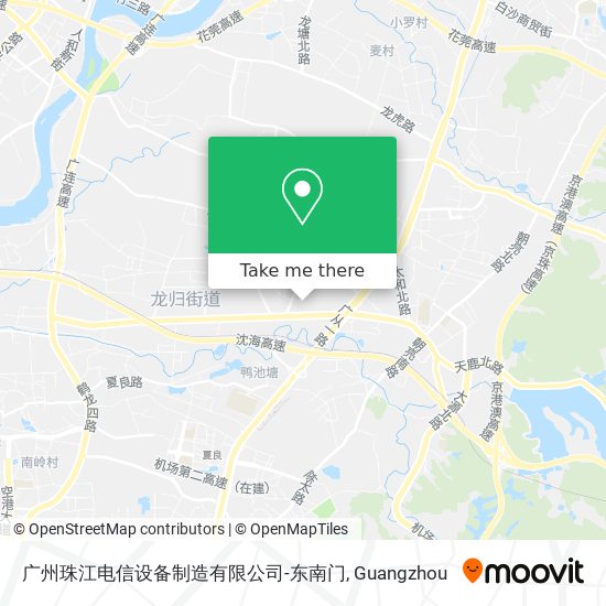 广州珠江电信设备制造有限公司-东南门 map