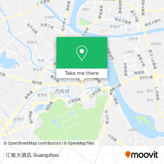 汇银大酒店 map