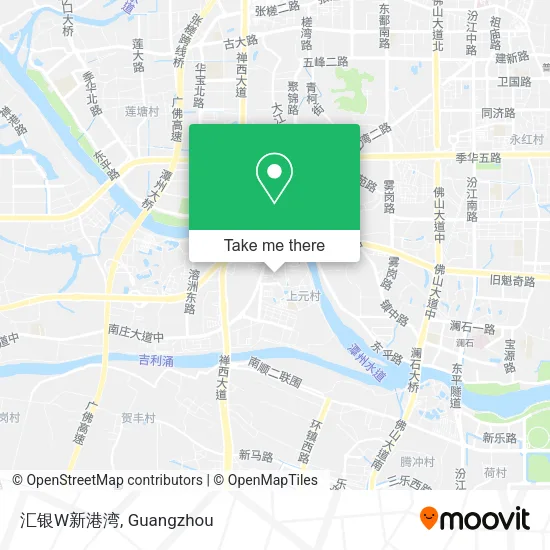 汇银W新港湾 map