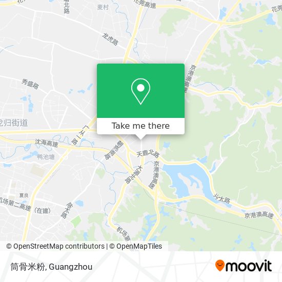 筒骨米粉 map