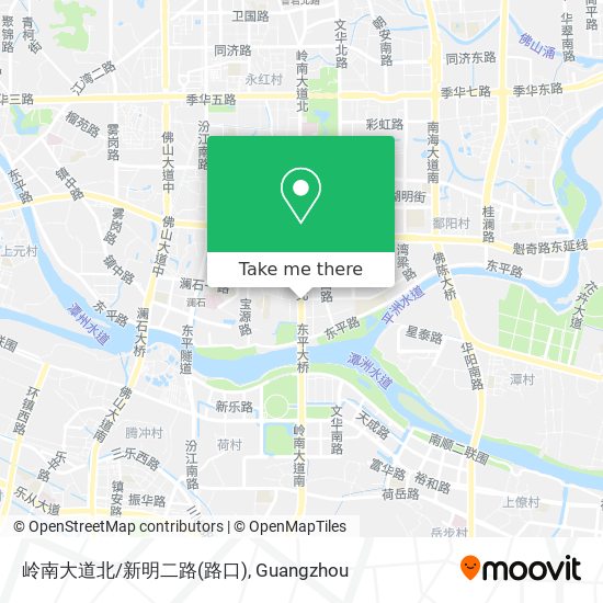 岭南大道北/新明二路(路口) map