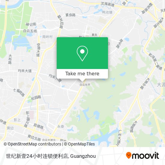 世纪新壹24小时连锁便利店 map