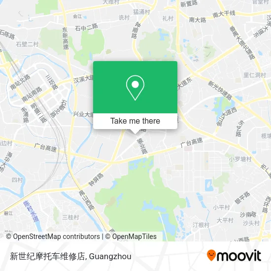 新世纪摩托车维修店 map