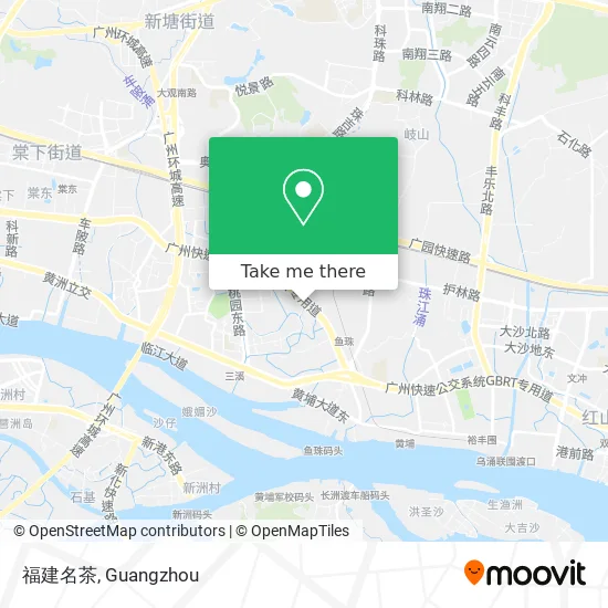 福建名茶 map