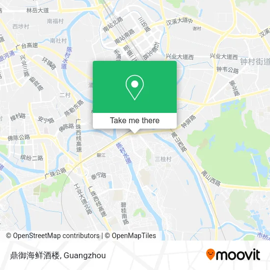 鼎御海鲜酒楼 map