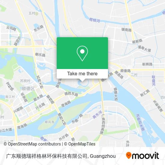 广东顺德瑞祥格林环保科技有限公司 map