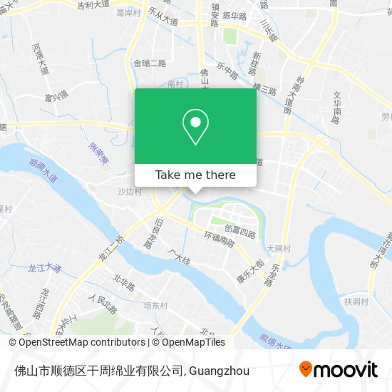 佛山市顺德区干周绵业有限公司 map