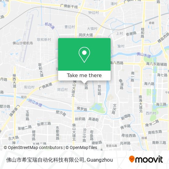 佛山市希宝瑞自动化科技有限公司 map