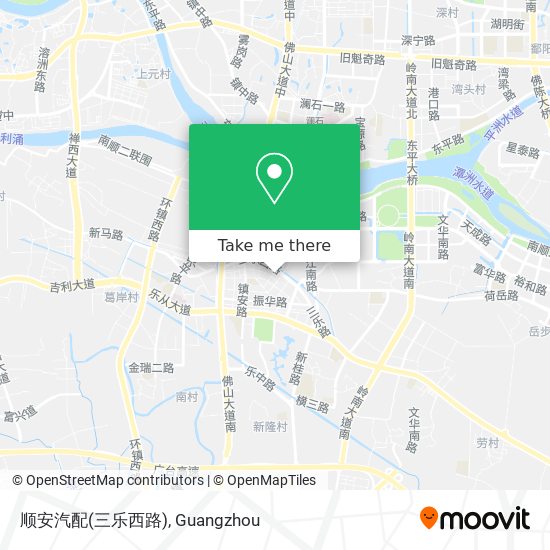 顺安汽配(三乐西路) map