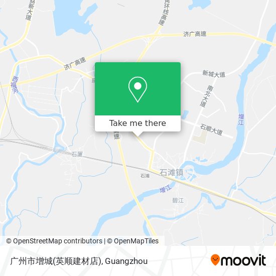 广州市增城(英顺建材店) map