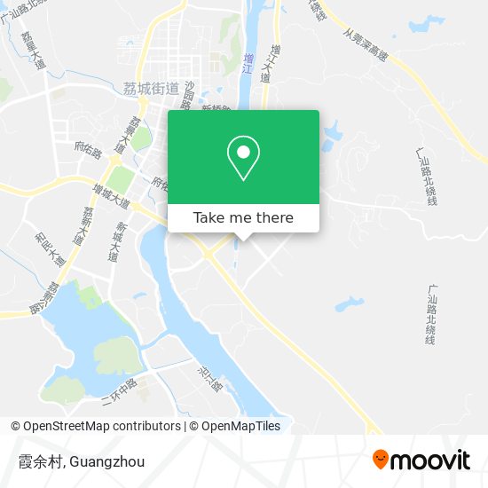 霞余村 map