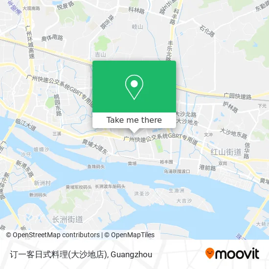 订一客日式料理(大沙地店) map