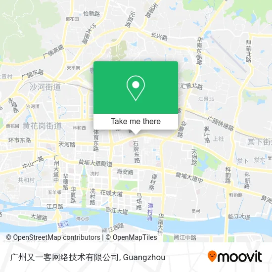 广州又一客网络技术有限公司 map