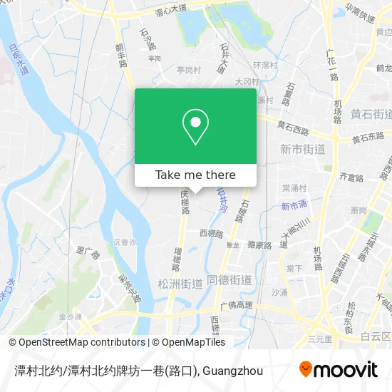 潭村北约/潭村北约牌坊一巷(路口) map