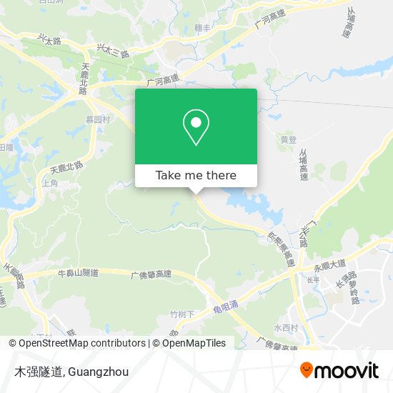 木强隧道 map