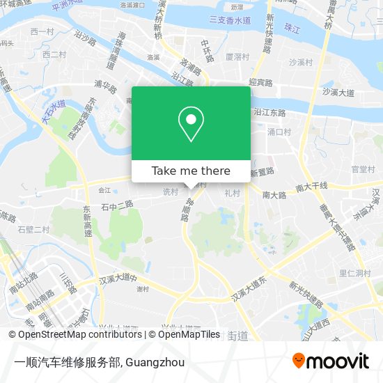 一顺汽车维修服务部 map