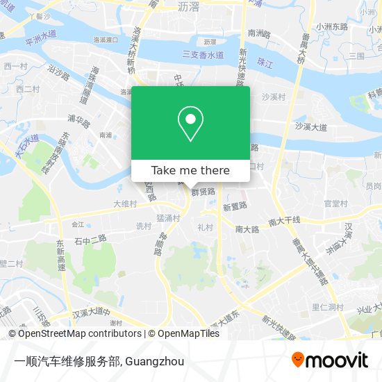 一顺汽车维修服务部 map