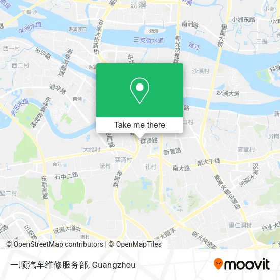 一顺汽车维修服务部 map