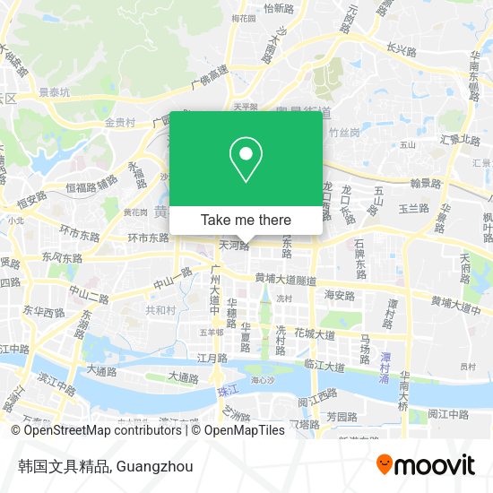 韩国文具精品 map
