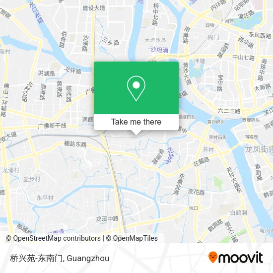 桥兴苑-东南门 map