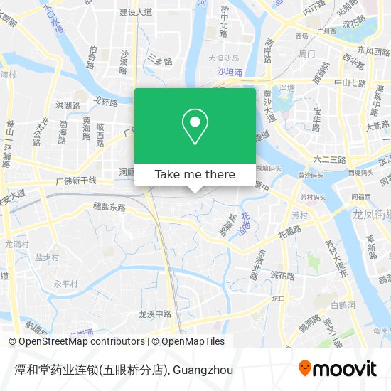 潭和堂药业连锁(五眼桥分店) map