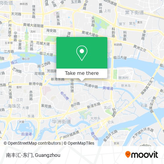 南丰汇-东门 map