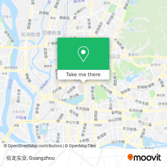 佰龙实业 map
