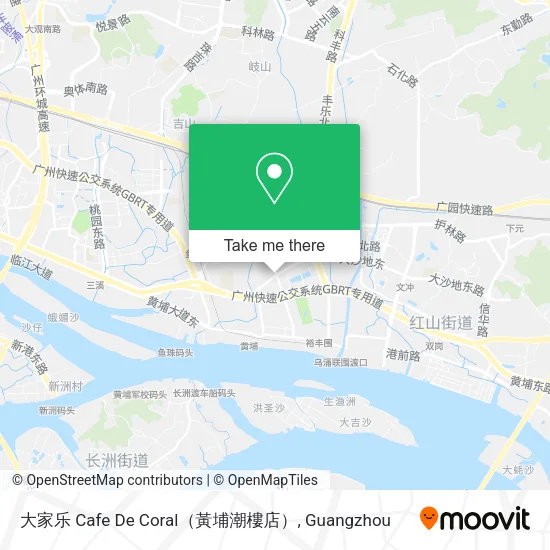 大家乐 Cafe De Coral（黃埔潮樓店） map