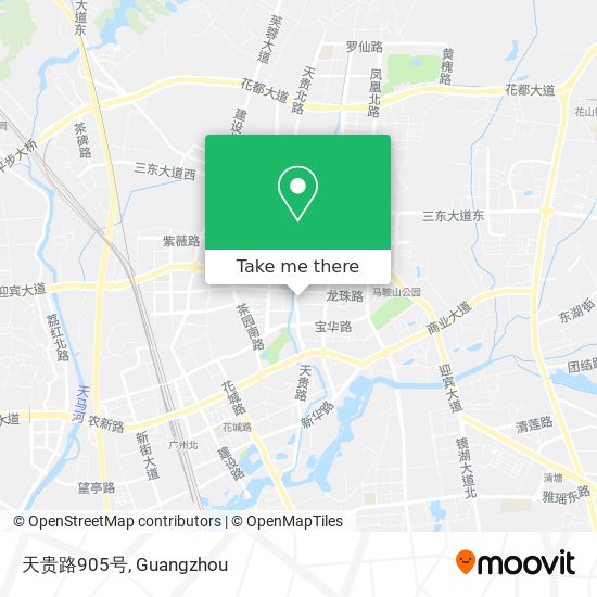 天贵路905号 map