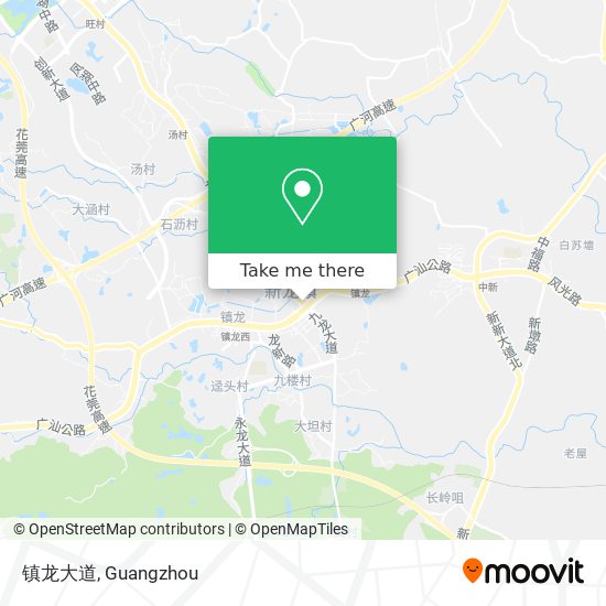 镇龙大道 map