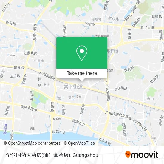 华佗国药大药房(辅仁堂药店) map