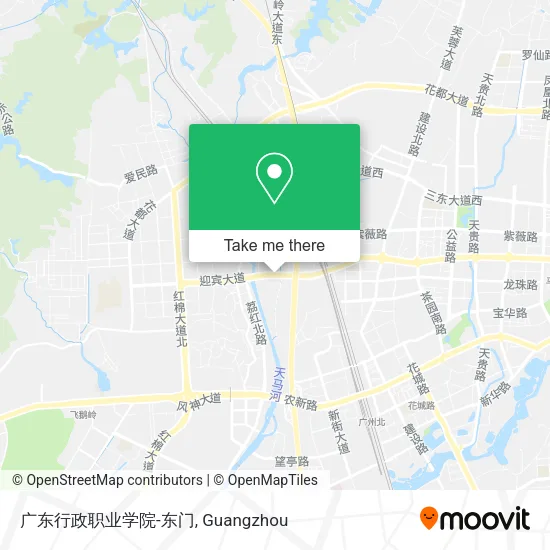 广东行政职业学院-东门 map