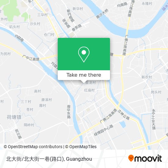 北大街/北大街一巷(路口) map