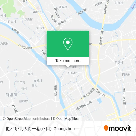 北大街/北大街一巷(路口) map