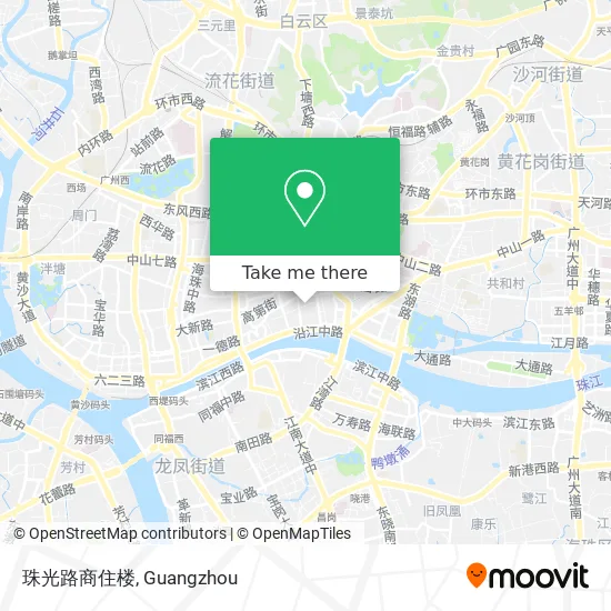 珠光路商住楼 map