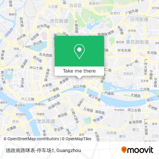 德政南路咪表-停车场1 map