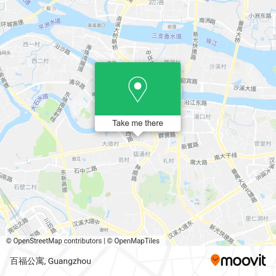 百福公寓 map